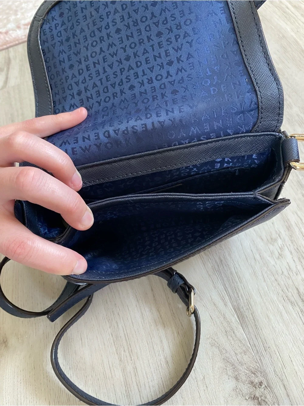 Kate Spade Laurel Way Carsen Crossbody Navy Small
